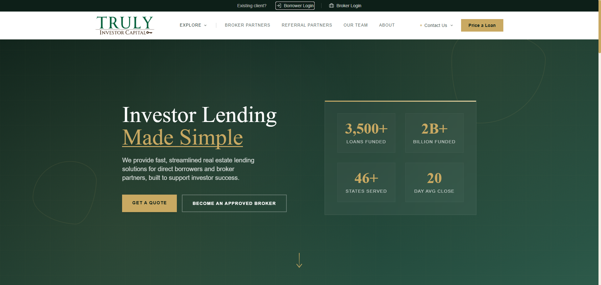 Truly Investor Cap preview